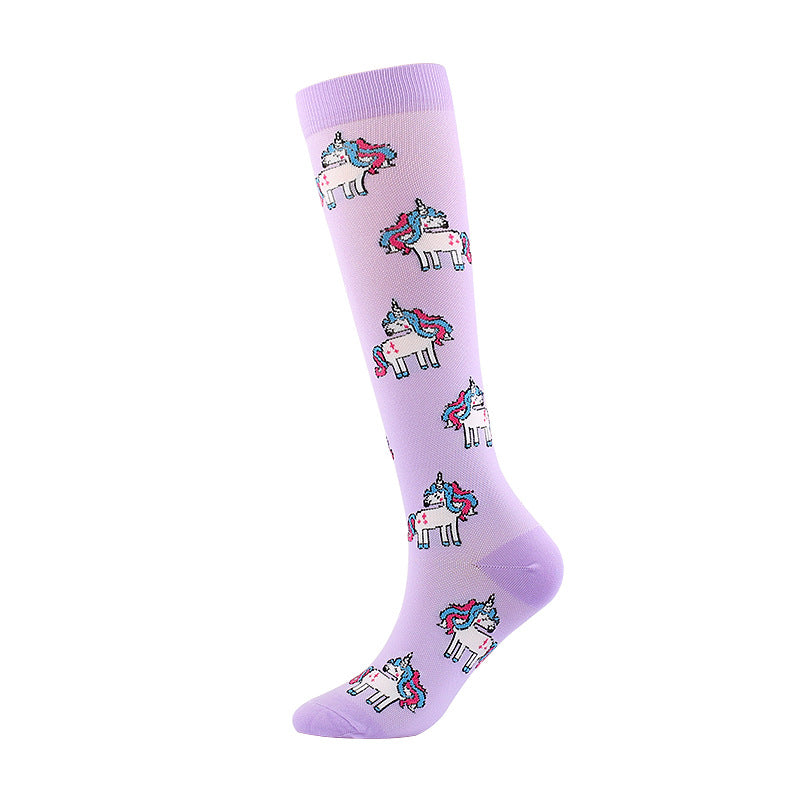 MediSupport Unisex Compression Socks (Colorful)