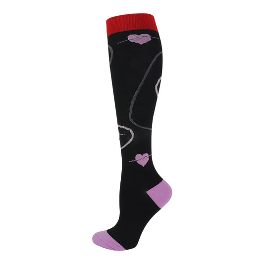 MediSupport Unisex Compression Socks (Black)