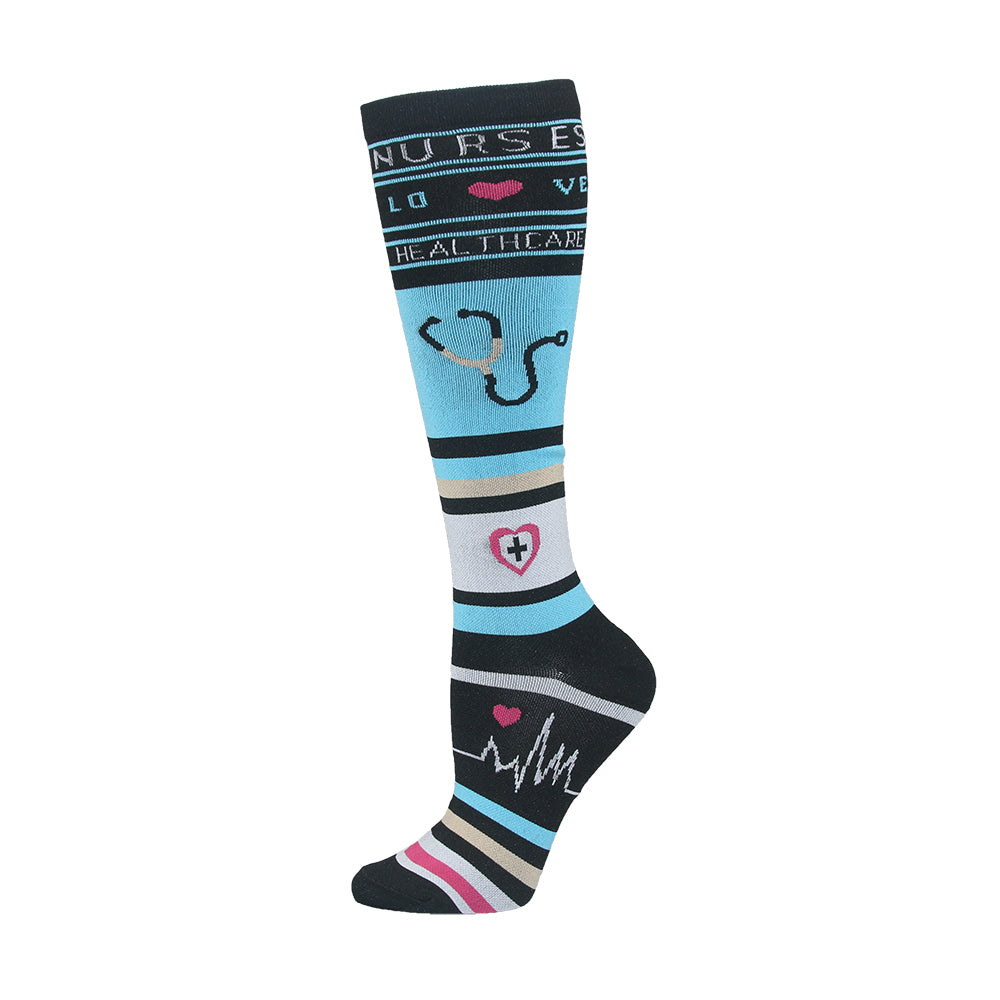 MediSupport Unisex Compression Socks (Colorful)